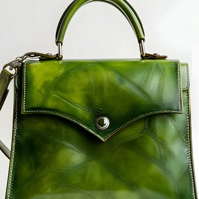 Moss Vein Satchel details